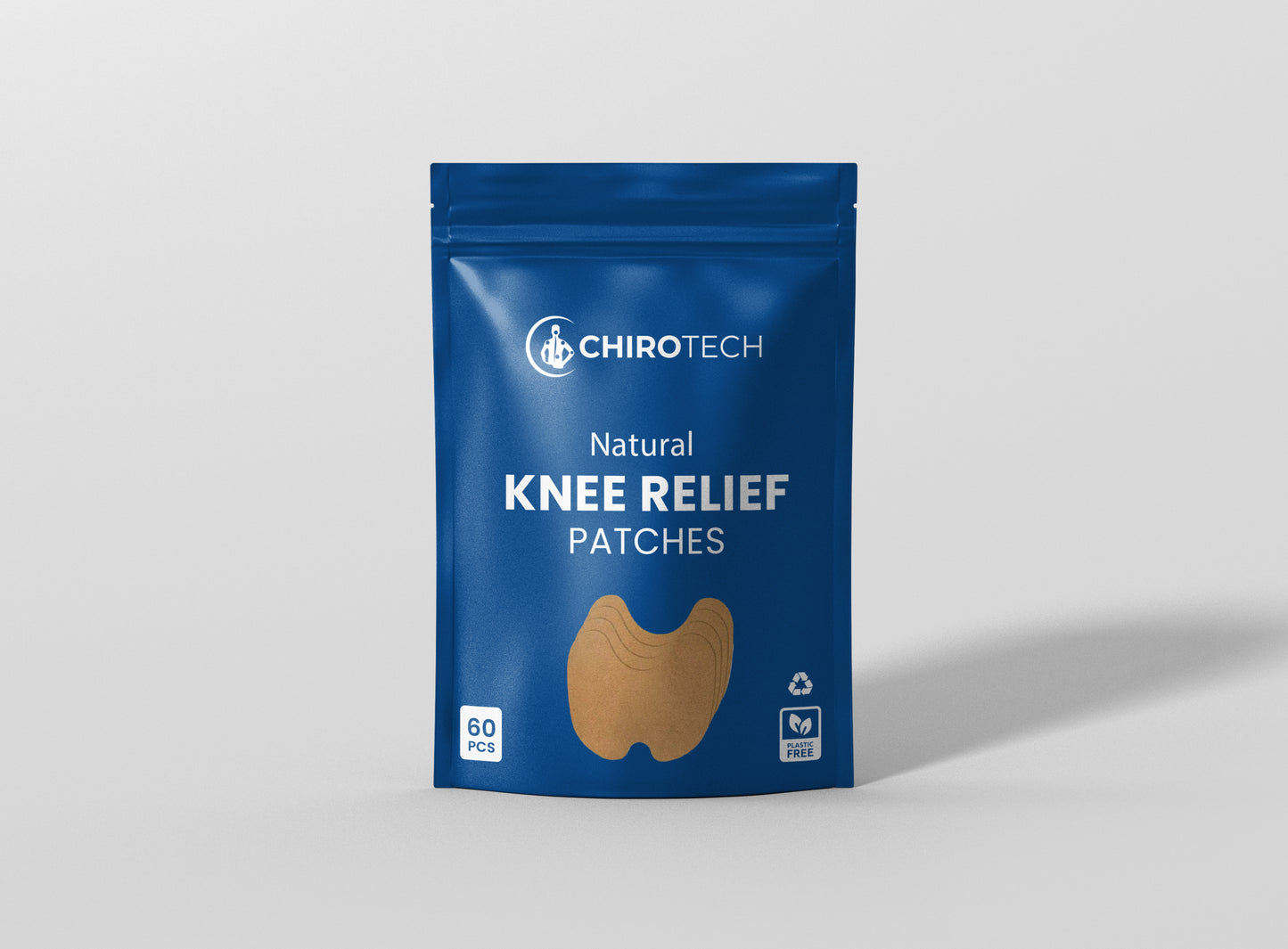60pcs Natural Knee Relief Patches